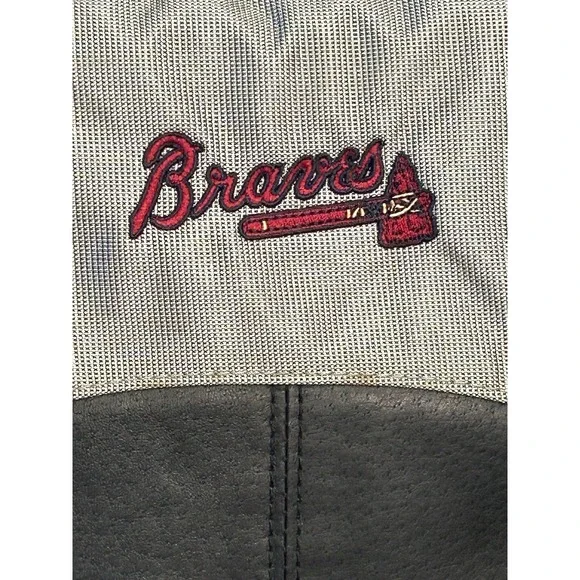 Atlanta Braves Portable Back‎ Support Stadium Seat Cushion Adjustable Removable - Picture 2 of 11